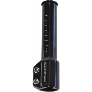 Delta Cycle And Home Bike Bicycle Stem Raiser Pro Extender Head Up Handlebar Raiser Black 1 1 8 inch