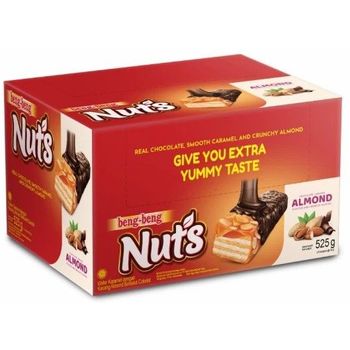 Beng Beng Nuts Chocolate Caramel Almond 525g