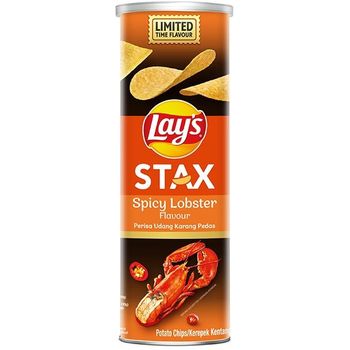 Lay's Potato Chips My Stax Spicy Lobster 135g