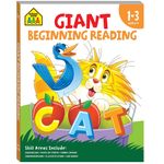 School Zone Giant Workbook Beginning Reading