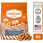 Foodsterr Natural Almonds 1kg