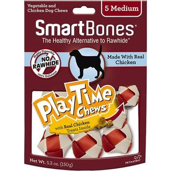 SmartBones PlayTime Chicken Chews Medium 150g