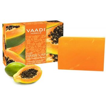 Vaadi Herbals Fresh Papaya Soap 75g