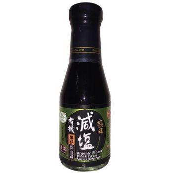 Sauce Co Organic Fine Low Sodium Black Soy Bean Sauce Light 155ml