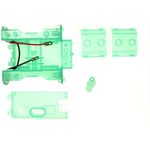 Kyosho MMF02CG Skeleton Chassis Set Clear Green