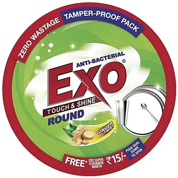 Exo Anti Bacterial Dishwash Bar Round Ginger Twist 250g