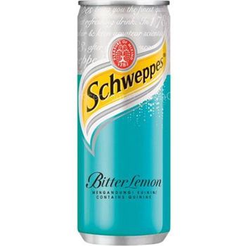 Schweppes Sparkling Flavoured Bitter Lemon 330ml