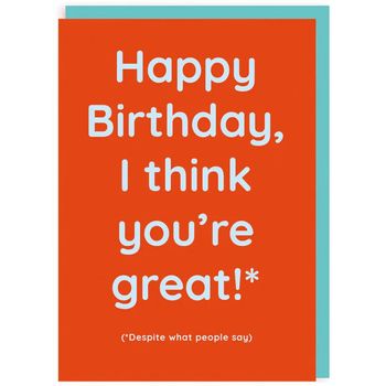 Ohh Deer Happy Birthday Think You're Great