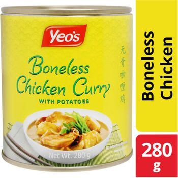 Yeo's Can Curry Boneless Chicken 280g