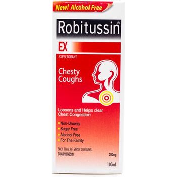 Robitussin Chesty Cough Alcohol Free