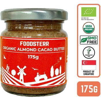 Foodsterr Organic Almond Cacao Butter 175g