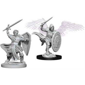 Wizkids Dungeons & Dragons Nolzur’s Marvelous Miniatures: Aasimar Paladin Male