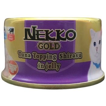 Nekko Gold NC3 Tuna Topping shirasu in Jelly 85g