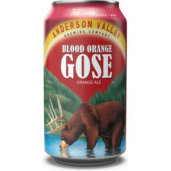 Anderson Valley Blood Orange Gose 355ml Abv 4.2%