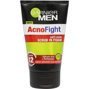 Garnier Men Acno Fight Anti Acne Scurb In Foam 100ml