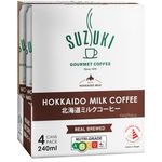 Suzuki Hokkaido Milk Coffee 4 X 240ml