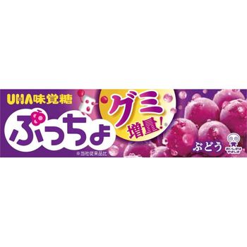 Uha Mikakuto Pucho Grape Gummies 50g