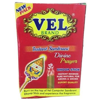 Vel Brand Instant Sambrani