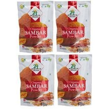 24 Mantra Organic Sambar Masala Powder 100g