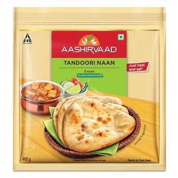 Aashirvaad Tandoori Naan 400g