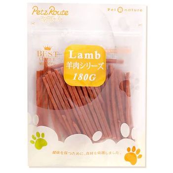 Petz Route Dog Treats Lamb Jerky 180g 