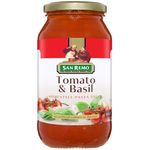 San Remo Pasta Sauce Tomato Basil 500g