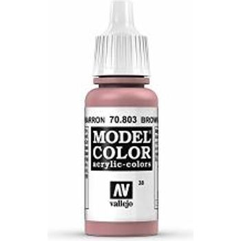Vallejo Rose Brown Paint 17ml