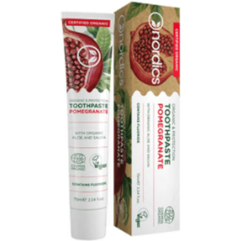 Nordics Organic And Protection Toothpaste Pomegranate