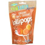YumEarth Ultimate Organic Anti Oxidant Lollipops Mango Orange Lemon 15 Lollipops 93g