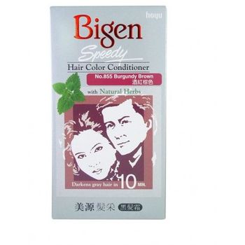 Bigen Speedy Hair Color Conditioner No 855 Burgundy Brown
