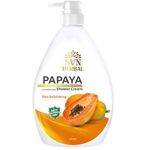 Svn Herbal Shower Cream Papaya 900ml