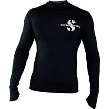 Scubapro Swim Rash Guard Mens Long Sleeve UPF50 Black L