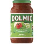 Dolmio Extra Italian Herbs Tomato Pasta Sauce 500g