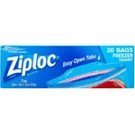 Ziploc Freezer Quart Eot 20s