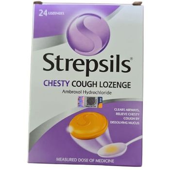 Strepsils Chesty Cough Lozenges 24pcs