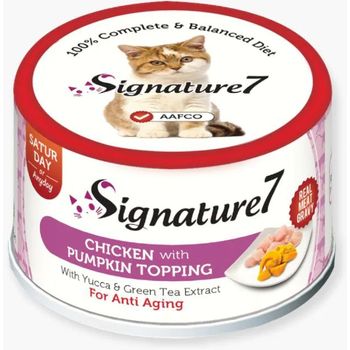 Signature Cat Cans Chicken and Pumpkin Flavor 70g