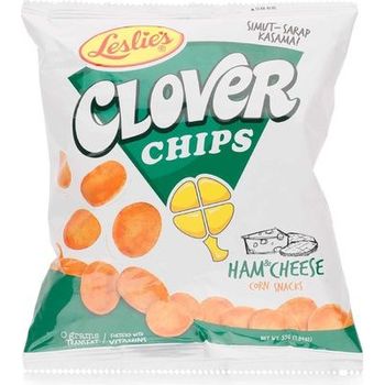 Leslie's Clover Chips ham And cheese 55g