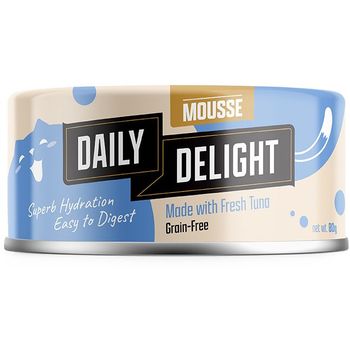 Daily Delight Cat Food Mousse With Tuna 80g