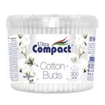 Ultra Compact Cotton Buds 300pcs