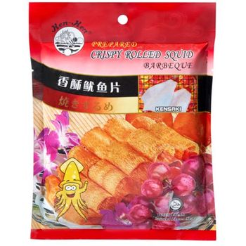 Ken Ken Crispy Rolled Squid Bbq 40g