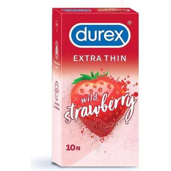 Durex Wild Strawberry Condoms 3pcs