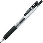 1 X Zebra Sarasa Push Clip Gel Ink Pen 0.5 Mm Black