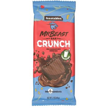 Feastables Mr Beast Bar Milk Chocolate Crunch 60g