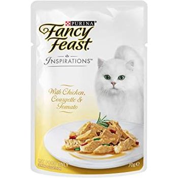 Fancy Feast Inspirations Chicken, Courgette & Tomato Cat Food 70g