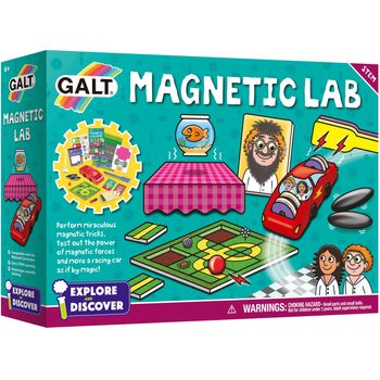 Galt Toys Magnetic Lab Science Kit For Kids Ages 6 Years Plus