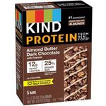 Kind Gluten Free Plant Protein Bars Almond Butter Dark Chocolate 250g
