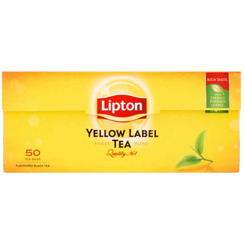 Lipton Yellow Label Tea Bags 50 x 2g
