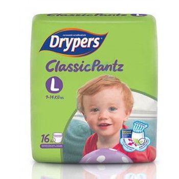 Drypers Classic Pantz L 16pcs