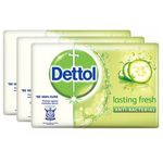 Dettol Soap Lasting Fresh 3pcs 100g