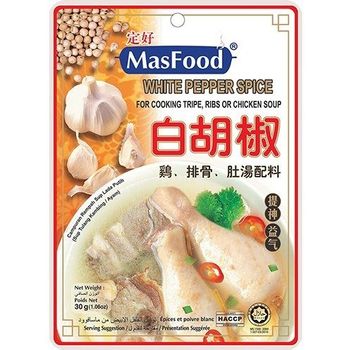 MasFood White Pepper Soup Chicken 30g